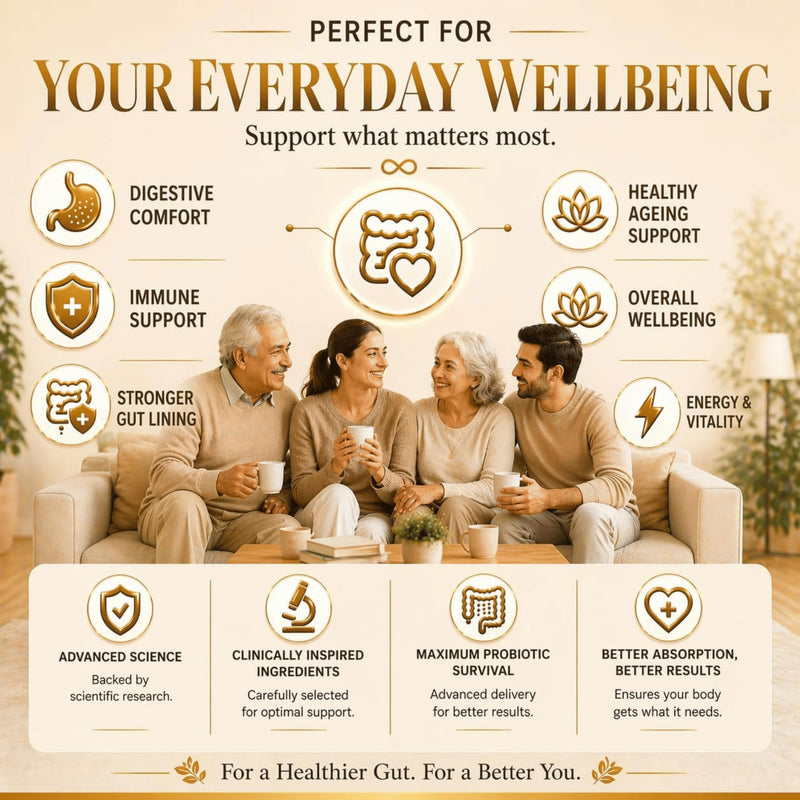 Gut Harmony+ Probiotics for Women & Men with Prebiotics & Postbiotics for Gut Health - 60 Billion CFU, Advanced TriBiotic Formula with Microencapsulation Technology - One Capsule daily - 60 Day Supply