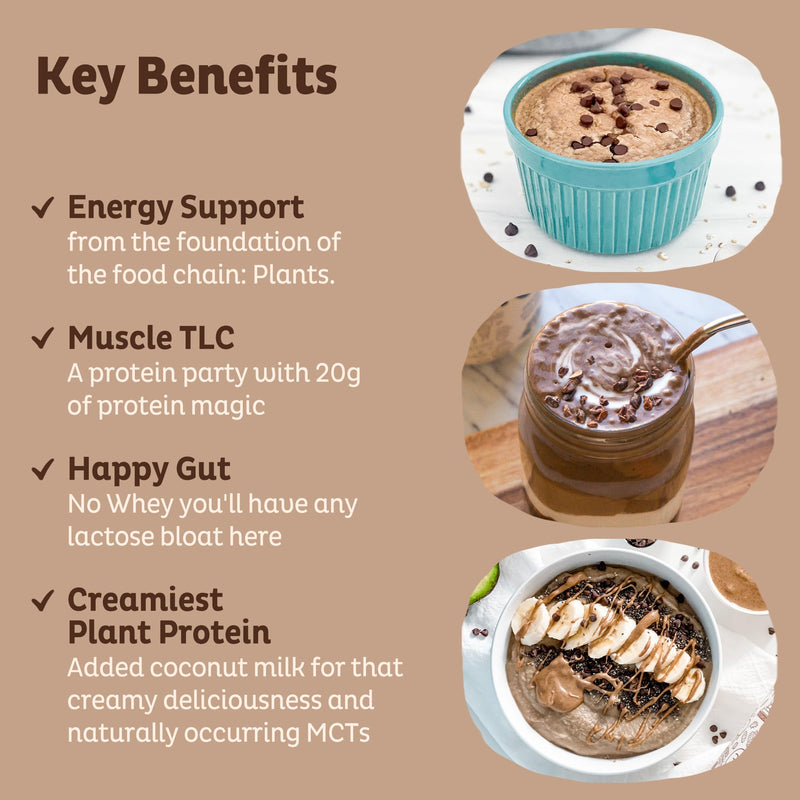 KOS Plant Based Protein Powder, Chocolate USDA Organic - Low Carb Pea Protein Blend, Vegan Superfood with Vitamins & Minerals - Keto, Soy, Dairy Free - Meal Replacement for Women & Men - 15 Servings 20.6 Ounce (Pack of 1)