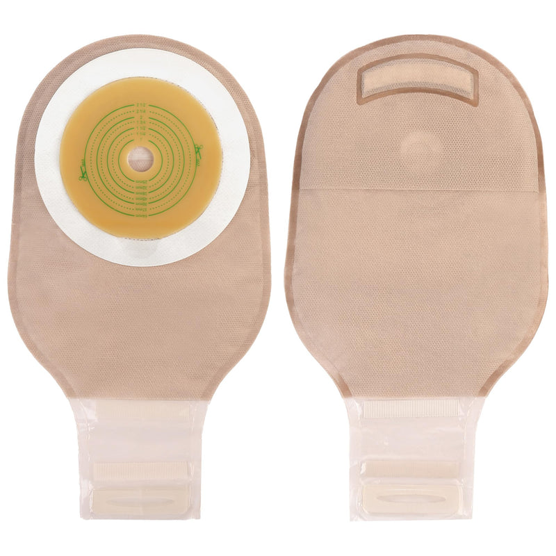 [Australia] - LotFancy Colostomy Bags, Pack of 20, Ostomy Supplies, One-piece Drainable Pouches with Closure for Ileostomy Stoma Care, Cut-to-Fit, Max 64mm Velcro Closure, 20PCS/Bag 