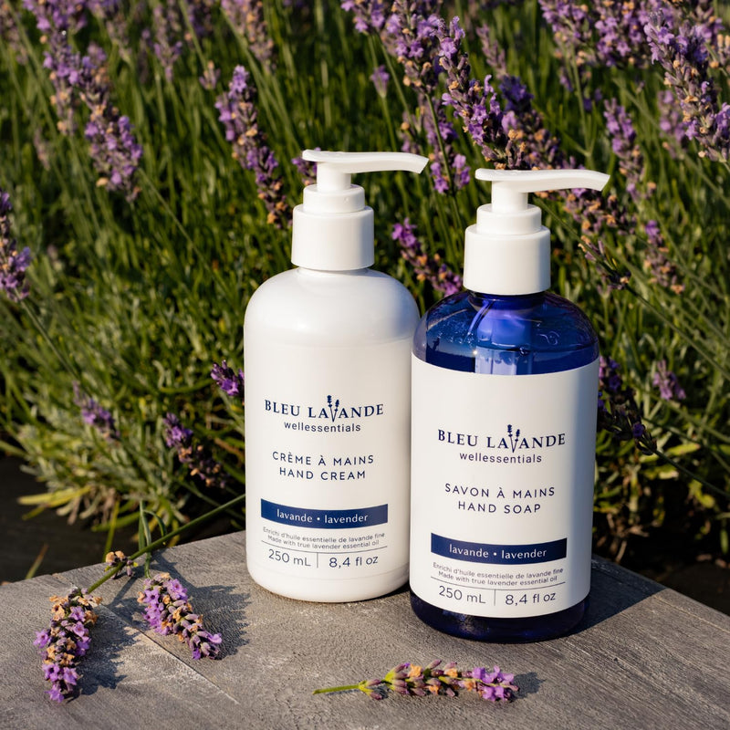 [Australia] - Bleu Lavande lavender hand care gift set - Soothing Aromatherapy – Made with Premium True Lavender Essential Oil - Natural products – lavender hand soap & hand cream – No sulfates 