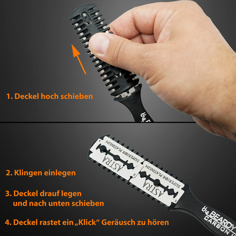 [Australia] - The Beardy Bro - Beard thinning knife 