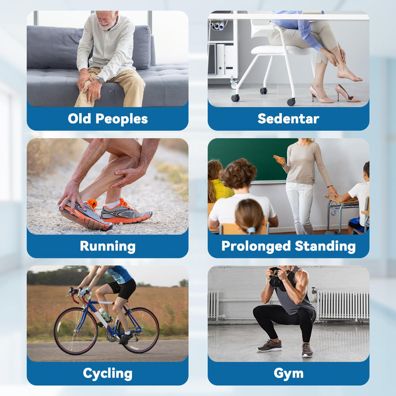 [Australia] - BellaAktion Calf Medical Compression Stockings Women & Men Compression Socks Medical with 20-30 mmHg Graduated Support Thrombosis Stockings Support Stockings for Varicose Veins Edema XL Beige 