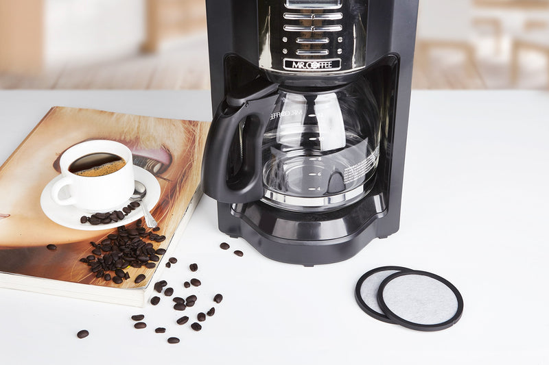 [Australia] - 12-Pack Premium Activated Charcoal Water Filter Disk for All Mr. Coffee Models 