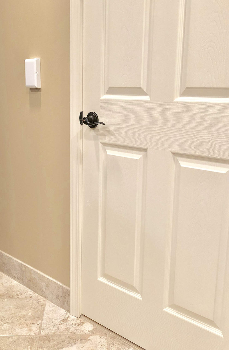 [Australia] - Baby Toddler Pet Resistant Electrical Safety Cover Guard for Home and Business, Made in USA, Traditional Standard Toggle Light Switch (White, Single Unit) 1 Count White 