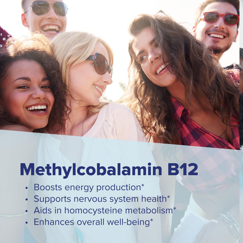 Superior Source No Shot Methylcobalamin B-12 10000 mcg - Vitamin B-12 to Support Energy Production, Brain Health & Overall Wellness - Sublingual Tablets for Quick Absorption - 30 Dissolving Tablets | Third-Party Tested Methylcobalamin B-12 Tablets Supp...