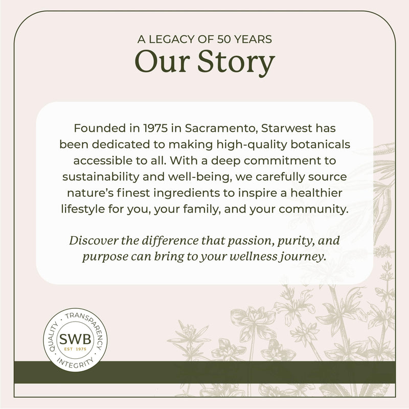 [Australia] - Starwest Botanicals Organic Marshmallow Root - Dried Herb for Tea, Loose Leaf Root Herb, Cut & Sifted, Certified Kosher, Non-GMO - 4 oz Pouch 