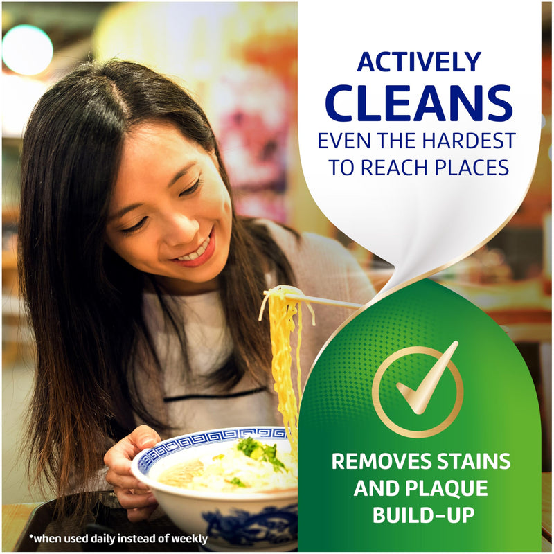 [Australia] - Polident Smokers Antibacterial Dental Appliance Cleanser Tablets, 90 Count 