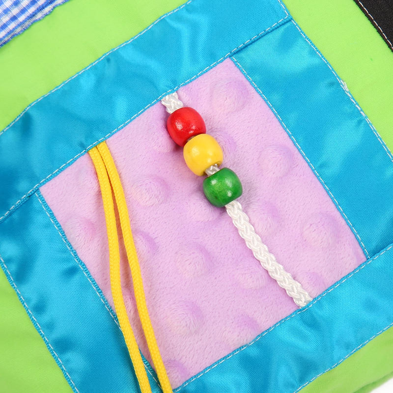 [Australia] - Pyhodi Dementia Pillow, 2 Sided Fidget Sensory Blanket, Fidget Pillow, Sensory Pillow for Alzheimer's, Asperger's, Autism Dementia Patients, Removable Gadgets, Shoelaces, 