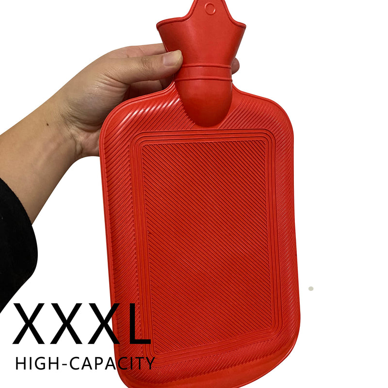 [Australia] - 2 L Enema Bag ，Coffee Enema Bag Kit with 5.0 ft. Long Silicone Hose ,2 Multi-Size Reusable Tips, Controlable Water Flow Valve- Coffee, Shower, Douche & Home Adult Enema Kit（RED） Basic Version 