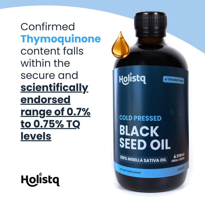 [Australia] - Black Cumin Seed Oil | 100% Pure Cold Pressed Black Cumin Nigella Sativa Oil Premium Black Seed Oil Thymoquinone for Immune Support, Joint, Skin & Hair Non-GMO Vegan Omega 3 6 9 (250 ML) 250 ML 