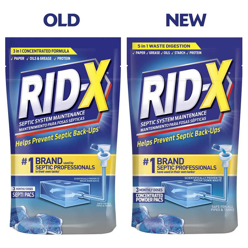 [Australia] - Rid-X Septic Tank System Treatment, Septic Tank Treatment, 3.2 Ounce 3.2 Ounce (Pack of 1) 