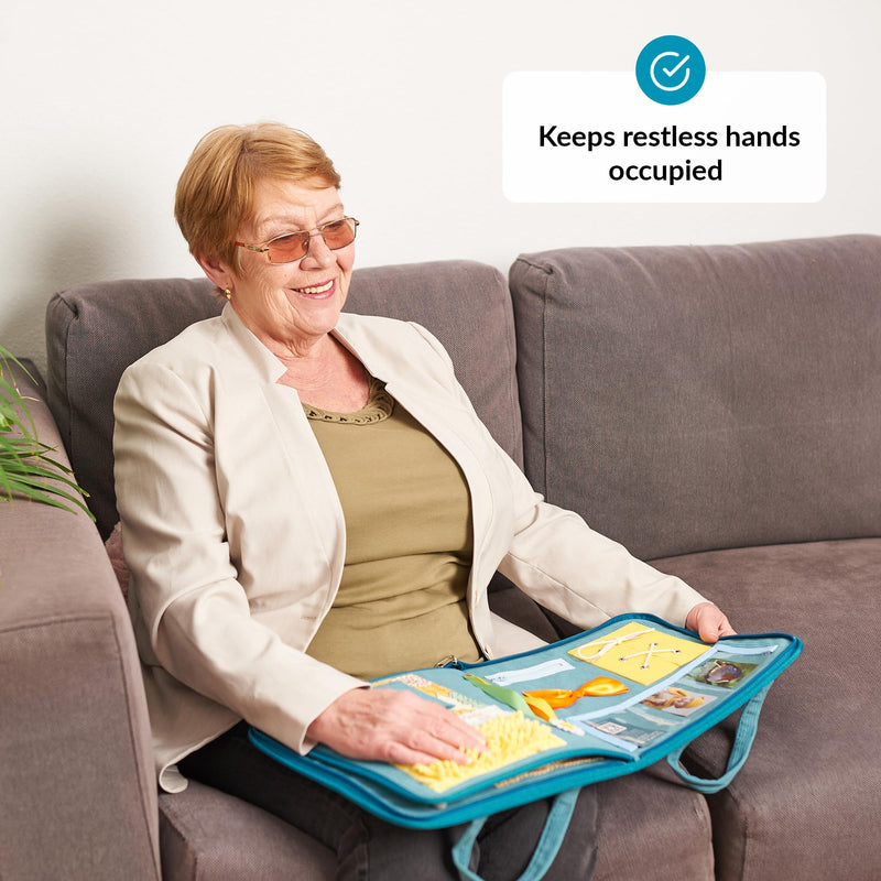 [Australia] - ODOXIA nest pillow for dementia sufferers | Dementia employment hands | Dementia toys for adults with Alzheimer's | Dementia nesting blanket, employment for seniors, dementia muff games for seniors (Pages) 