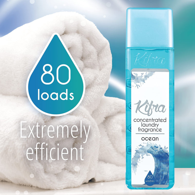 [Australia] - KIFRA OCEAN Concentrated Laundry Fragrance 6.76 Fl Oz 200ml 80 Washing Cycles 
