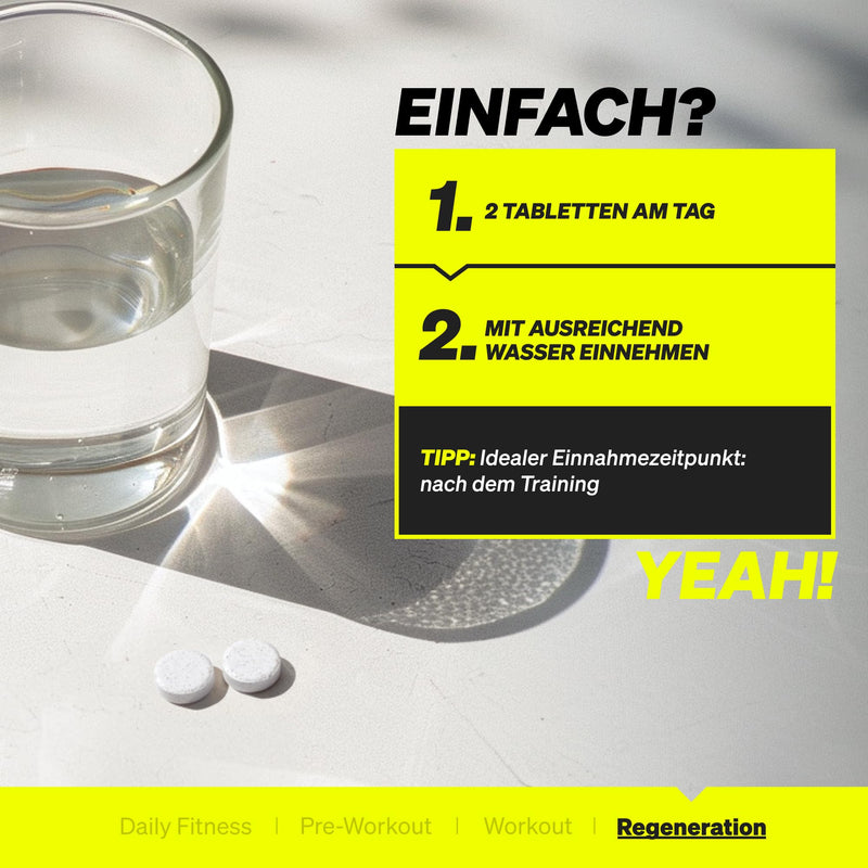 [Australia] - Electrolyte tablets - 180 tablets with magnesium, calcium, sodium and chloride - with magnesium for your electrolyte balance and muscle function - suitable for keto diet 