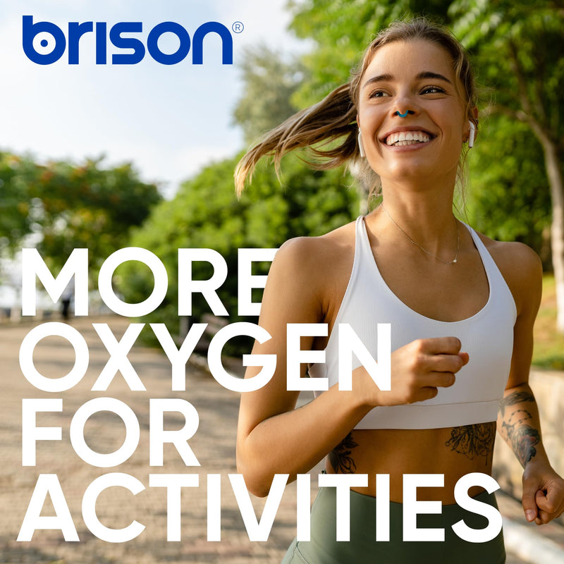 [Australia] - Brison Nasal Dilators - Nose Vents Opener for Better Breathing and Adults for Sleep and Activity Improves Airflow - 2pcs Soft-Hard Soft/Hard Turquoise Blue 