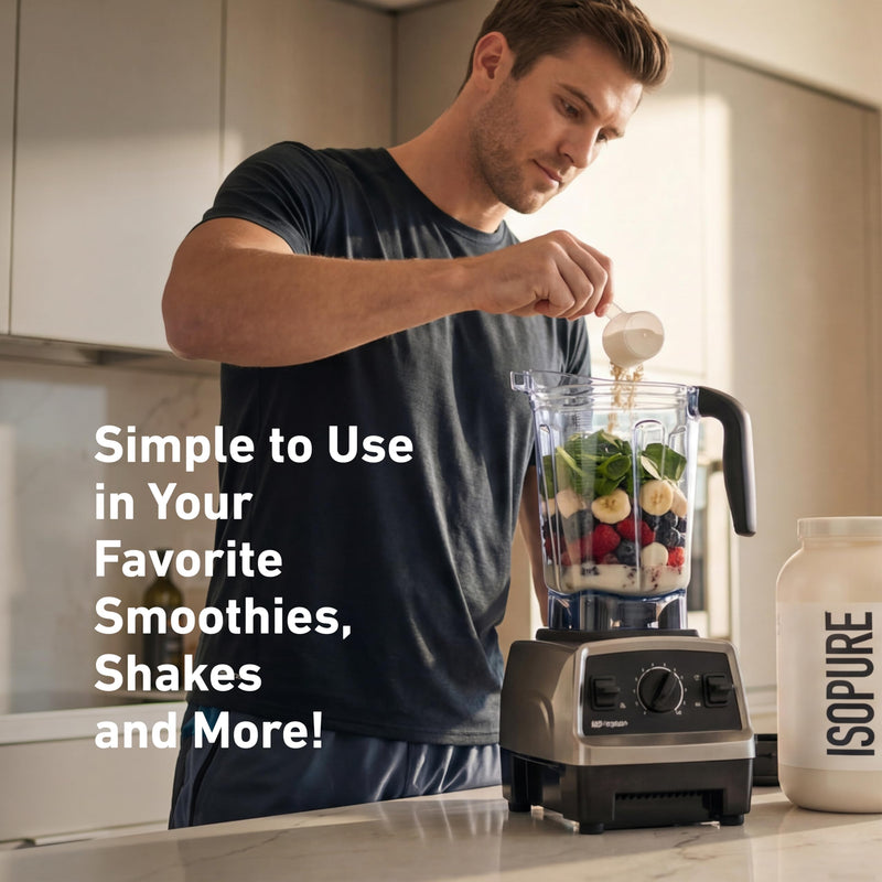 Isopure Zero Carb 100% Pure Whey Isolate Protein Powder, Lactose Free, Gluten Free, with Vitamins, Creamy Vanilla, 25g Protein Per Serving, 1 Lb, 15 Servings (Packaging May Vary) | 25g Protein Per Serving, 100% Whey Protein Isolate, Gluten Free, with A...