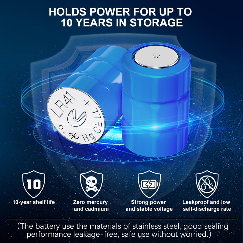 [Australia] - 3LR41 Button Batteries, 4.5V Replacement Batteries for Bore Sight, Toys, Digital Camera and Keychain LED Flashlight, Replacement for 3xAG3, 3x392, 3xL736, 3x384, L736F Batteries, 10 Pack 