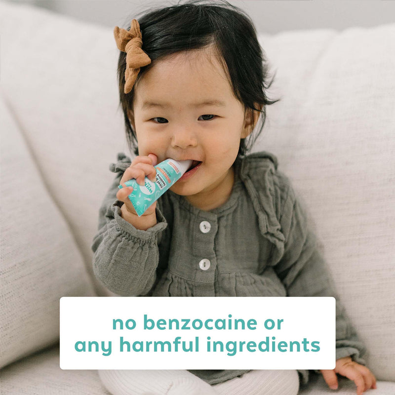 [Australia] - Wink Well - Baby Teething Relief for Infants and Kids, Cooling, Soothing Natural Gel for Sore Gums and Other Teething Discomfort (4 Pack, 15 ml Each) 
