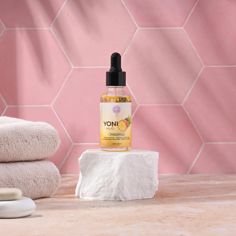 [Australia] - Magic V Yoni Oil for Women ‚Äì Organic Feminine Care Vaginal Moisturizer, pH Balance & Odor Control, Soothes Ingrown Hair & Razor Bumps ‚Äì Pineapple Scent 