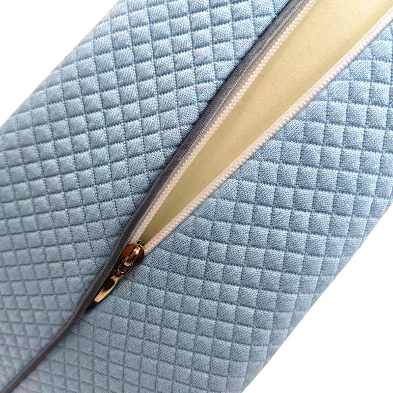 [Australia] - Replacement Pillow Cover for Contour Legacy Leg & Knee Foam Support Pillow-Cover ONLY (Blue) Blue 