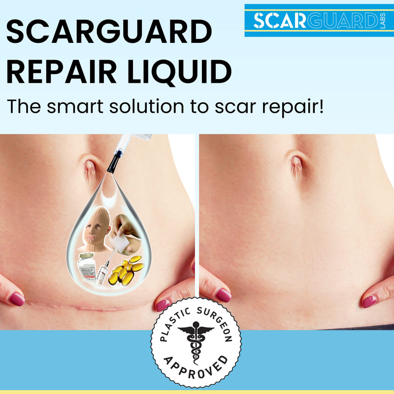[Australia] - Invisible Brush-On Silicone Sheet with Vitamin E - Scar Removal for Keloids, Burn Scars, Surgery Scars, Stitches, Cuts - No Ugly Scar Sheets, Cream or Messy Scar Gel Needed 