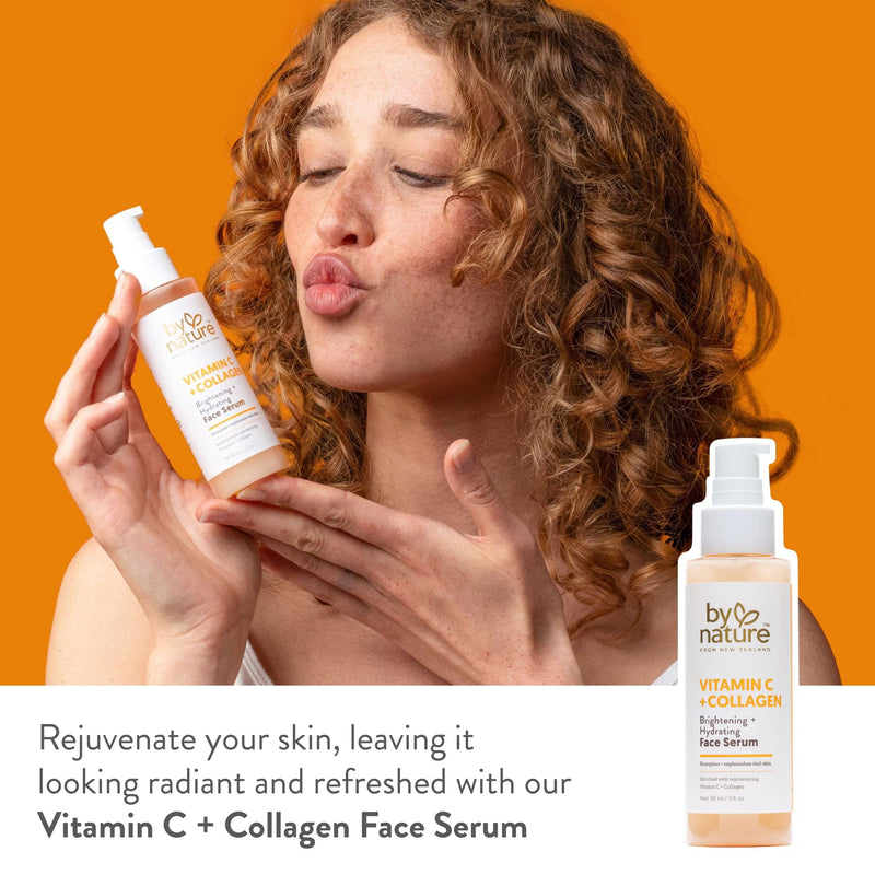 By Nature Vitamin C + Collagen Face Serum - 3 fl. oz