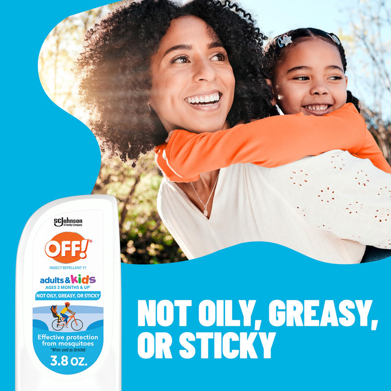 [Australia] - OFF! Insect Repellent Lotion for Adults & Kids, Fragrance-Free Bug Repellent for Everyday Protection from Mosquitoes and Ticks, 3.8 oz 
