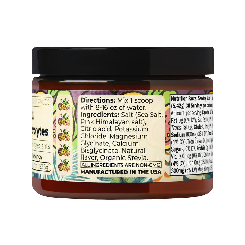 [Australia] - Santa Cruz Paleo Electrolyte Powder Passion Fruit, Orange & Guava 