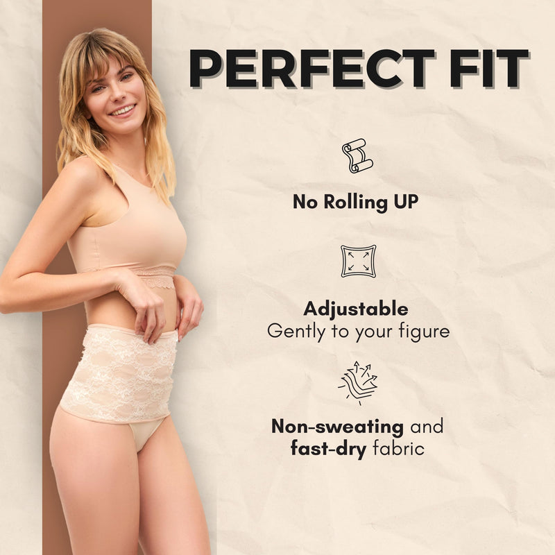 [Australia] - SIIL Ostomy bag Covers for Women | Stealth Ostomy Wrap for abdomen| Ostomy Belt Opening for Stoma | Urostomy | Ileostomy | Colostomy | Waist Bag | Made In EU Medium 