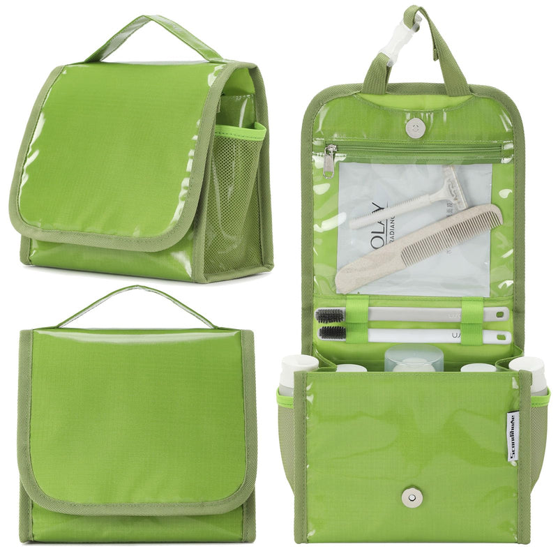 Travel Toiletry Bag for Women with Hanging Hook & Travel Duffel Bag Weekender Overnight Bag
