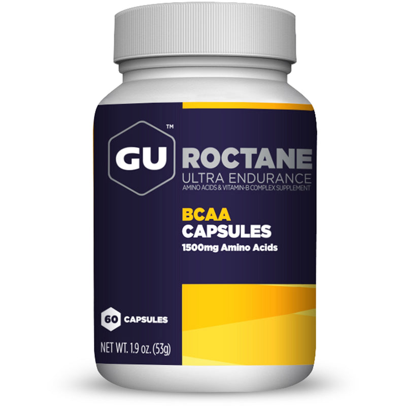 GU Energy Roctane Ultra Endurance Variety Pack; Electrolyte Capsules and BCAA Branch Chain Amino Acid with Vitamin B Capsules, 2 Bottles (110 Total)