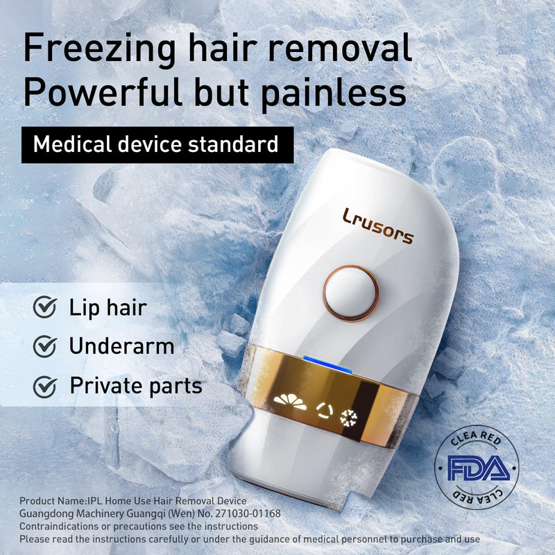 [Australia] - IPL Home Use Hair Removal Device，999,999 Flashes,Permanent Hair Removal for Men and Women, Painless Care Function, Long Lasting Hair Removal, Safe for Whole Body Use 