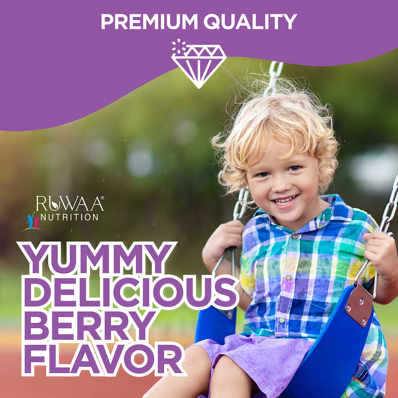 RUWAA NUTRITION Vitamins, Elderberry Gummies, Zinc Supplements & Vitamin C: Immune Support Vitamins, Bone, Brain, Lung, Skin | Elderberry Gummies Vegan, Gluten Free, Non-GMO (1) 1