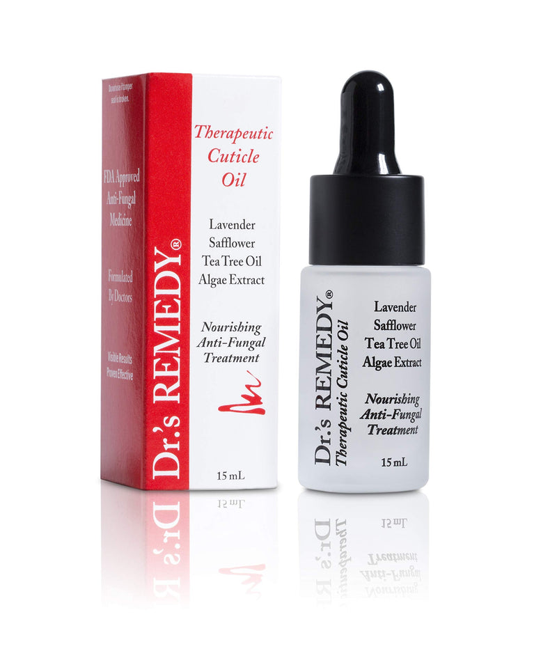 Dr.'s Remedy Therapeutic Caress Cuticle Oil, Nourishing Treatment for All Nail Types, 0.507 Fl Oz (Pack of 1)