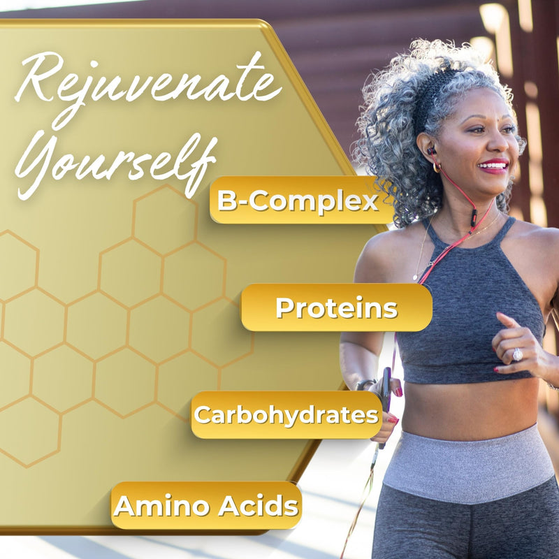 [Australia] - Royal Jelly Capsules ‚Äì 500 mg Energy, Glowing Skin and Brain Booster Supplement | Non-GMO, Gluten-Free, 60 Easy-to-Swallow Veggie Capsules 