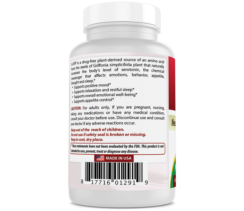 [Australia] - Best Naturals 5-HTP 50 mg 120 Capsules, 5 HTP Capsules Supports Relaxation & restful Sleep 120 Count (Pack of 1) 