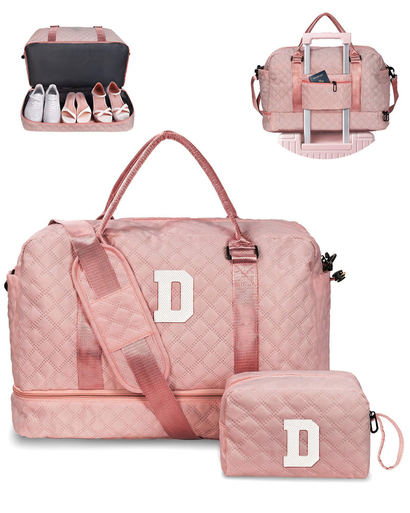 2PC Initial Travel Duffel Bag