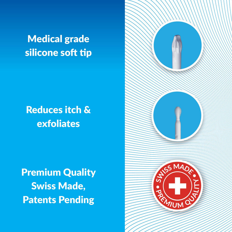 [Australia] - Clinere¬Æ Reusable Ear Cleaner Kit - Earwax Remover Tool for Gentle Ear Canal Cleaning & Itch Relief - Safe Home Ear Wax Removal - Reusable & Effective Ear Care Solution 