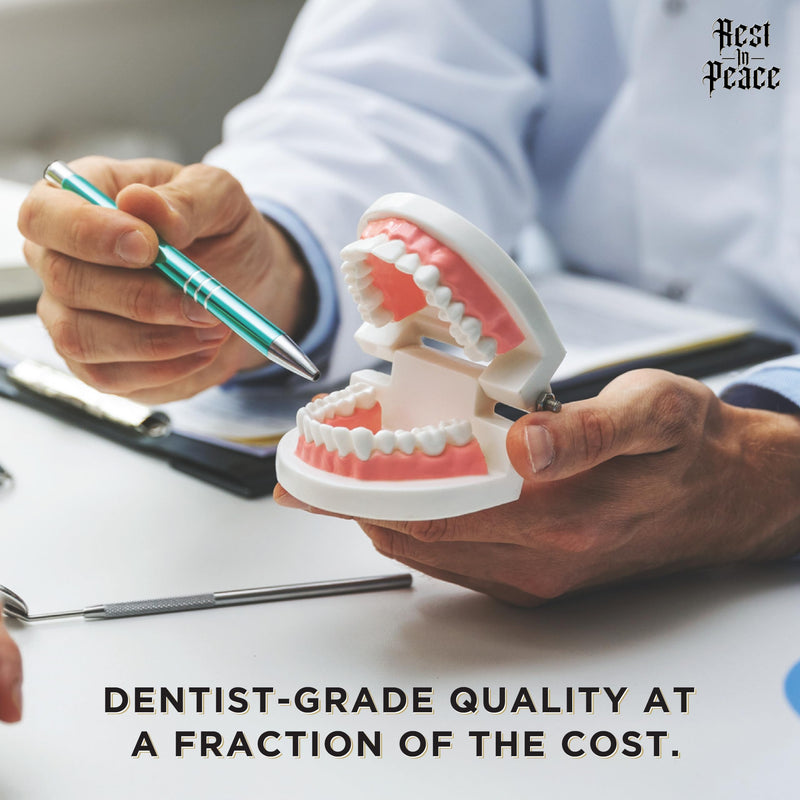 [Australia] - Rest in Peace Night Guard - Pack of Two Moldable Mouth Guard for Teeth Grinding Clenching Bruxism (Clear) Clear 