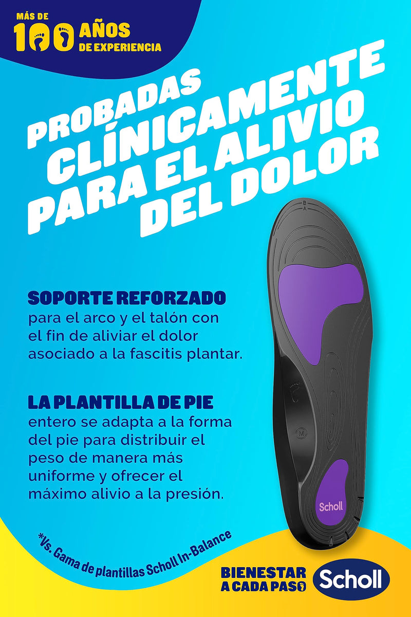 [Australia] - Scholl anti-pain insoles size L 42.5-45 
