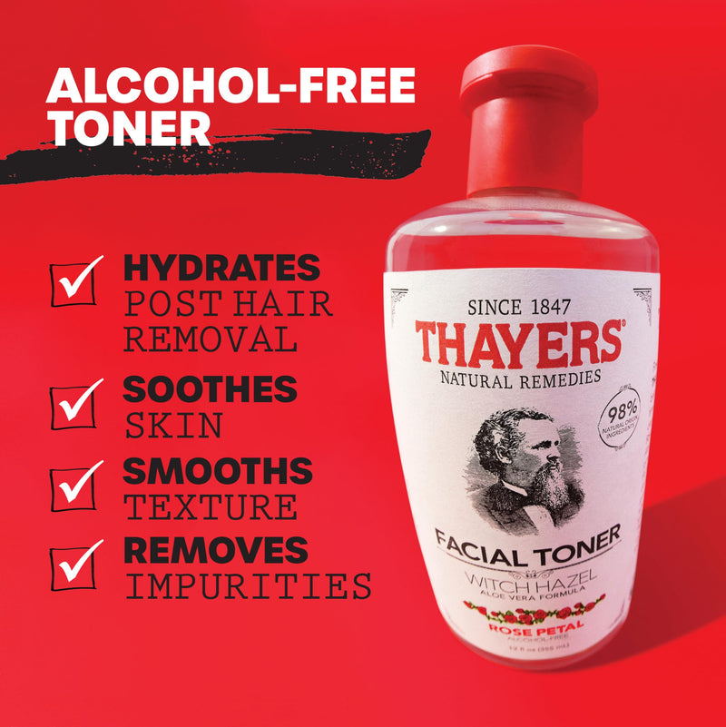 Smooth Skin Superstars: Magic Razorless Shave Cream with Shea Butter and Thayers Alcohol-Free Unscented Toner with Witch Hazel, Hair Removal Routine for Smooth and Bump-Free Skin All Over Body