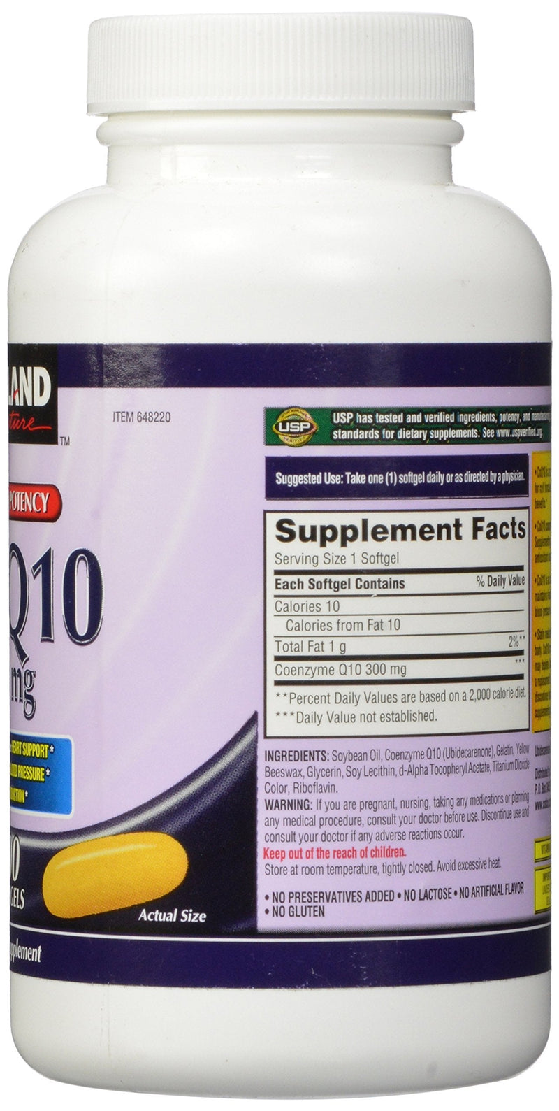[Australia] - Kirkland Signature COQ10 100 Softgels, 300 mg, 6.4 Ounce 100 Count (Pack of 1) 