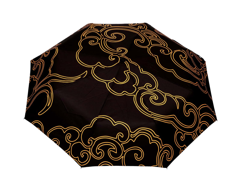 Stylish Umbrella Collection, Transparent, Avocado green, Xiangyun collection, Automatic Opening Folding