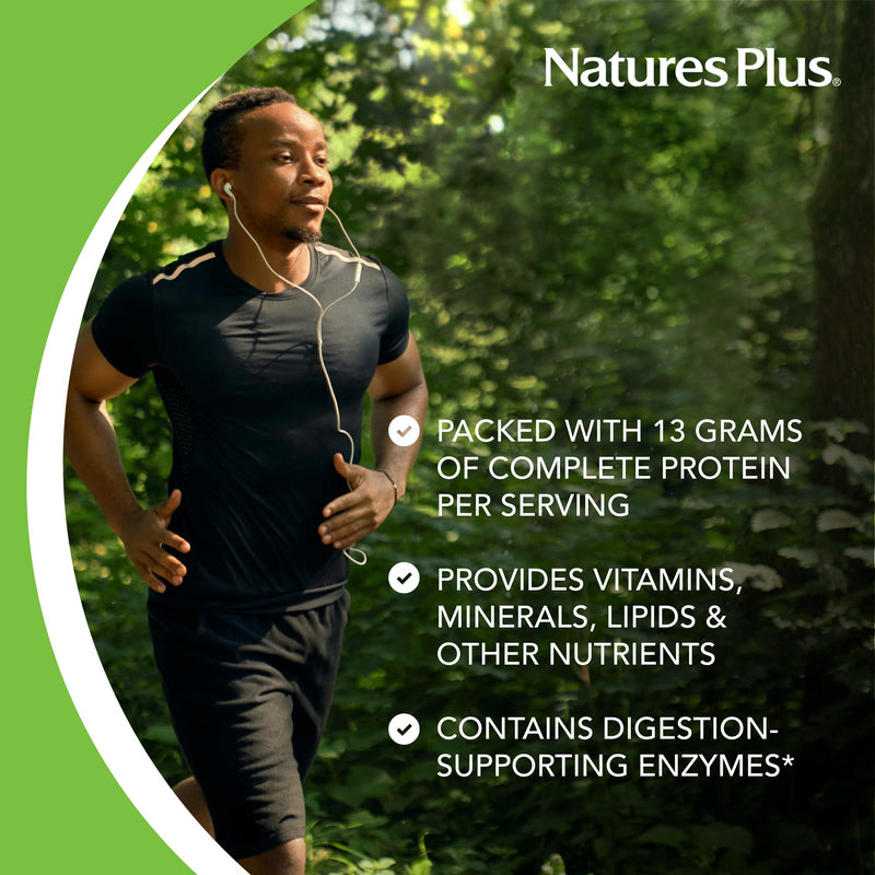 NaturesPlus Source of Life Energy Shake, Creamy Granola - 1.1 lbs - Provides 13g Complete Protein, Vitamins & Minerals - Non-GMO, Gluten Free, Vegetarian - 13 Total Servings 1.1 Pound (Pack of 1)