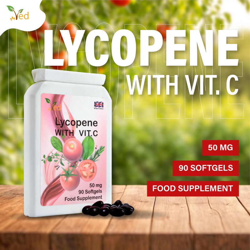 [Australia] - Ved Lycopene Supplement | 50mg x 90 Softgel 