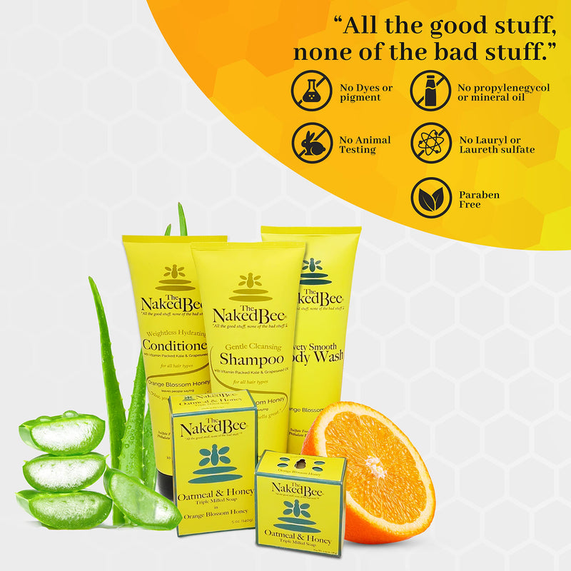[Australia] - The Naked Bee Orange Blossom Honey with Ceramide 3, Serious Hand Repair Cream Lotion - 2 Pack 3.25 Fl Oz (Pack of 2) 