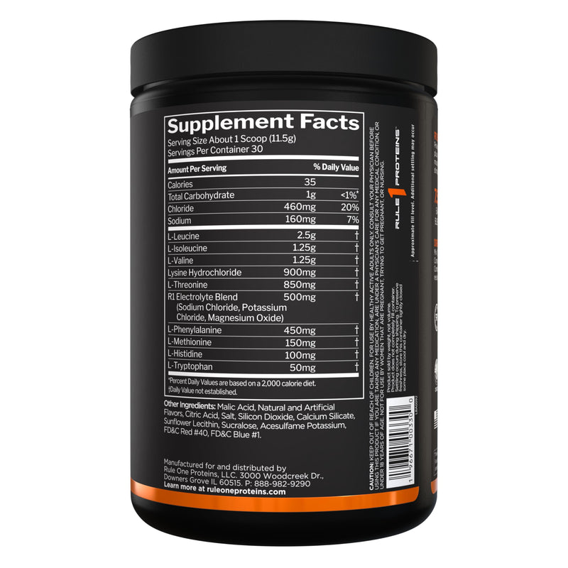 Rule One Essential Amino 9, Grape - 345g