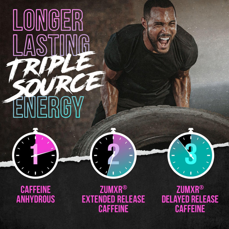 [Australia] - ALPHA LION Superhuman Pre Workout Powder, Beta Alanine, L-Taurine & Tri-Source Caffeine for Sustained Energy & Focus, Nitric Oxide & Citrulline for Pump (21 Servings, Miami Vice) Miami Vice - Pina Colada Strawberry Daiquiri 