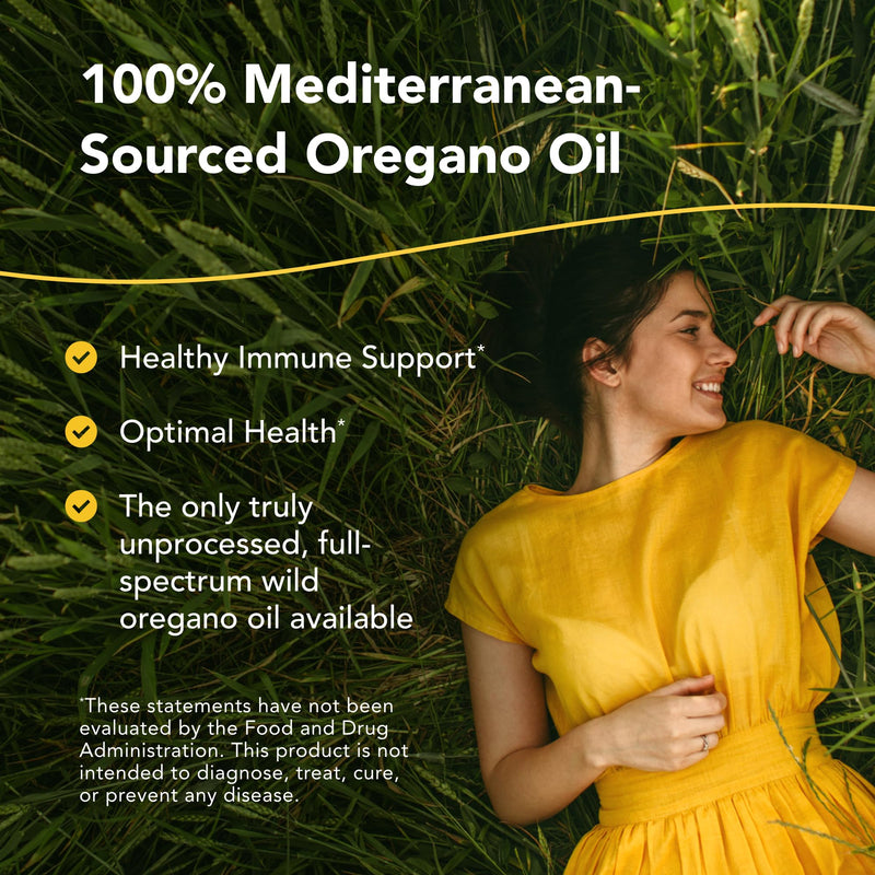 [Australia] - NORTH AMERICAN HERB & SPICE Oreganol - 1 fl. oz. - Unprocessed, Wild, Organic Oregano Oil - Mediterranean Source P73 - Non-GMO - 432 Servings 