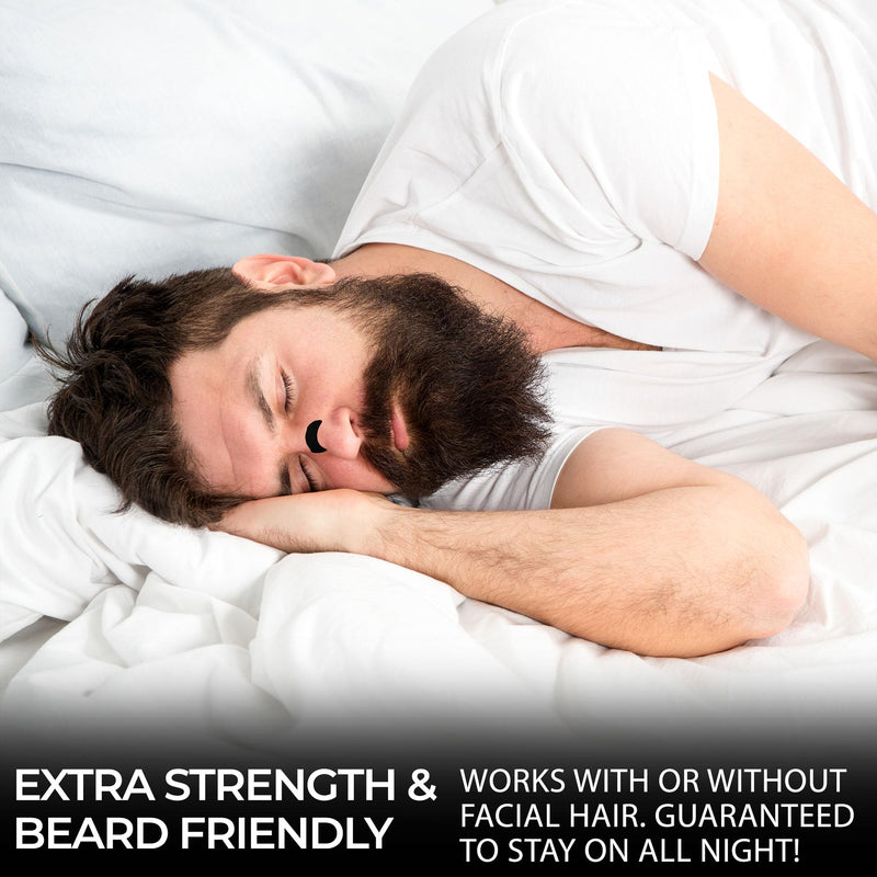 [Australia] - Nose Strips Bundle Pack | Anti-Snoring & Nasal Congestion Relief Sleeping Aids | Extra Strength Nasal Strips | Breathable, Medical Grade, Hypoallergenic & Irritation Free | 30 Day Supply 